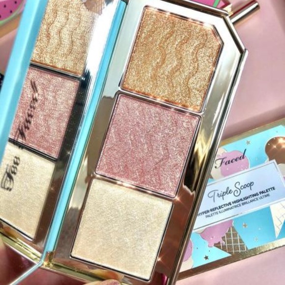 too faced triple scoop highlighter